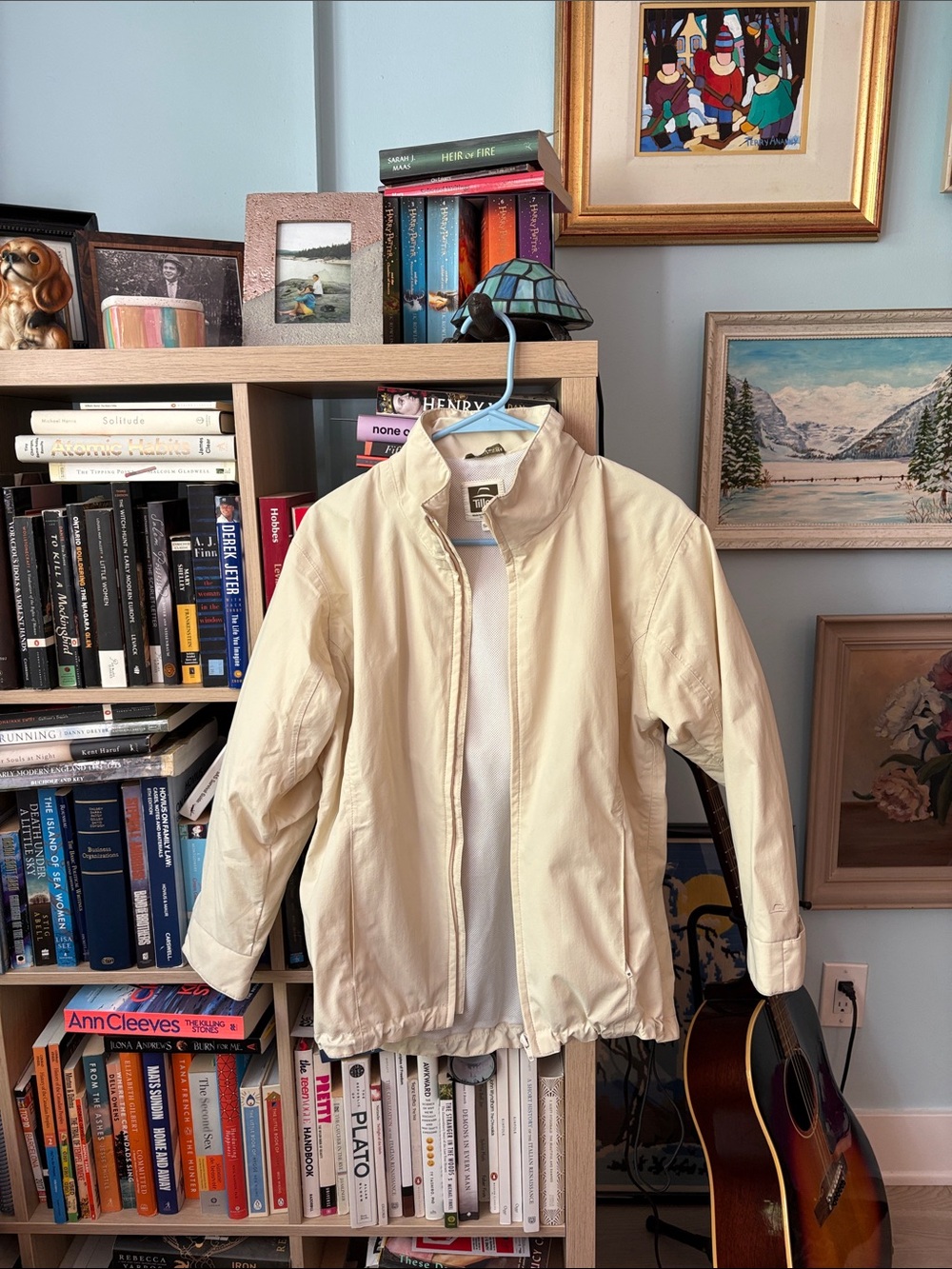 Tilley Light Cream Jacket with Mesh Lining